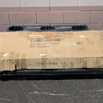 BRAND NEW Steelton 522ETSG24602 24"x60" stainless steel work table. Damaged box, possible missing pieces. 