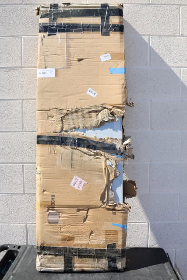 Regency 600DOS1860 Stainless Steel Double Deck Overshelf in ripped original packaging. Brand new, 18"x60"x32".