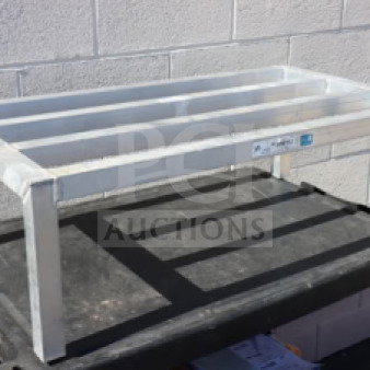 Brand new New Age 6000 Series aluminum dunnage rack, Model 6004, 36"x20"x12", 2,000 lb. capacity, out of box.