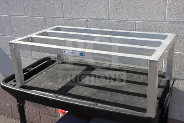 New Age 6000 Series aluminum dunnage rack, model 6004, 36x20x12 inches, 2,000 lb. capacity, brand new out of box.