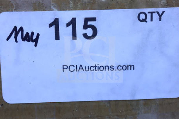 Regency 600IB2136 underbar ice bin, stainless steel, 21"x36", new in box, packaging damaged, includes bottle holders.