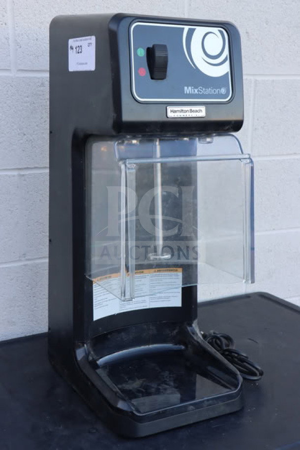 BRAND NEW Hamilton Beach HMD880 MixStation drink mixer, 1/3 HP induction motor, 120V, 576W, minor cosmetic flaws.