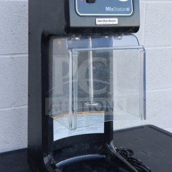 BRAND NEW Hamilton Beach HMD880 MixStation drink mixer, 1/3 HP induction motor, 120V, 576W, minor cosmetic flaws.