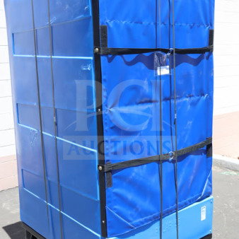 Bonar Plastics PB55 Polar 55 Cu. Ft. Dry Ice Box, blue, new, superficial scratches, out of packaging. Model 998PB55.