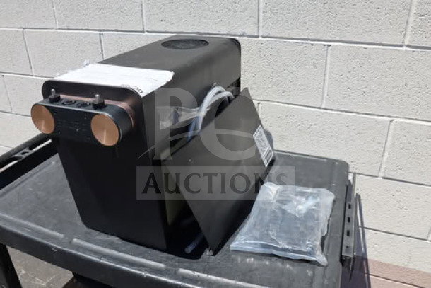 BRAND NEW SCRATCH-N-DENT Fetco DRNX by BROOD DUO Nitro Cold Brew Dispenser, Model PBR-DUO SLM, dual taps, 120V, S/N: DUO01502.