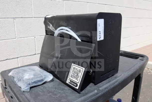 BRAND NEW SCRATCH-N-DENT Fetco DRNX by BROOD DUO Nitro Cold Brew Dispenser, Model PBR-DUO SLM, visible serial number DUO01502.