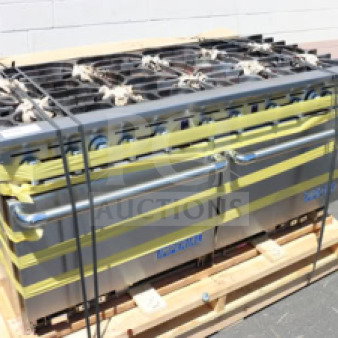 NEW Imperial Range Pro Series IR-10-CC, 10 Burner 60" Range, 2 Convection Ovens, Liquid Propane, 380,000 BTU, minor scuffs.