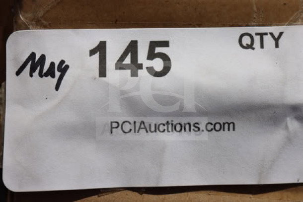 Brand new Regency 18 Pan End Load Bun/Sheet Pan Rack, unassembled. Model 600PR183K. Packaging has residue, marked "Mag 145."