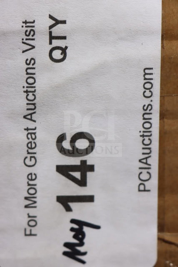 Regency 460ECSC2460 NSF Chrome Wire Security Cage, 24"x60"x61", brand new, original packaging torn, visible auction label.