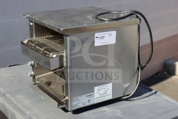 Vollrath CT2BH-120400 JT1BH Conveyor Toaster, 2 1/2" opening, 120V, 1600W, scratch-n-dent condition, serial P364-01943675-16.