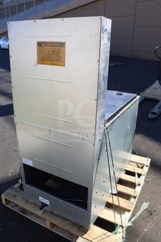 Brand new Estella DPC1620T clamshell tortilla press. Dual-heat, 16"x20", scratch-n-dent, 240V, 3600W. Serial: 2507053003.