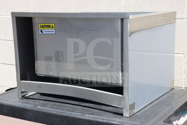 Brand new Steelton 522MS162012 304 stainless steel floor mop sink, 25" 18 gauge, scratch-n-dent. Bowl 20" x 16" x 12".