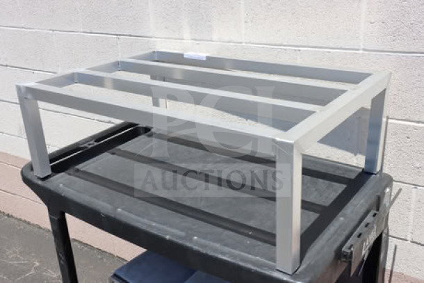 Regency 600DUN244812 aluminum dunnage rack, 48"x24"x12", 1780 lb. capacity, scuffs/scratches, 3 units available.