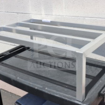 Regency 600DUN244812 aluminum dunnage rack, 48"x24"x12", 1780 lb. capacity, scuffs/scratches, 3 units available.