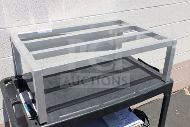 Regency 600DUN244812 aluminum dunnage rack, 48"x24"x12", 1780 lb capacity. New with minor scuffs/scratches. 3 available.
