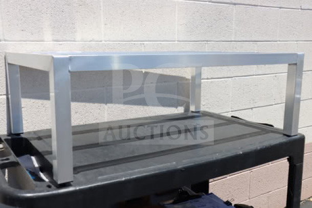 Regency 600DUN243612 aluminum dunnage rack, 36"x24"x12", 1715 lb capacity. Brand new with minor scuffs, no original packaging.