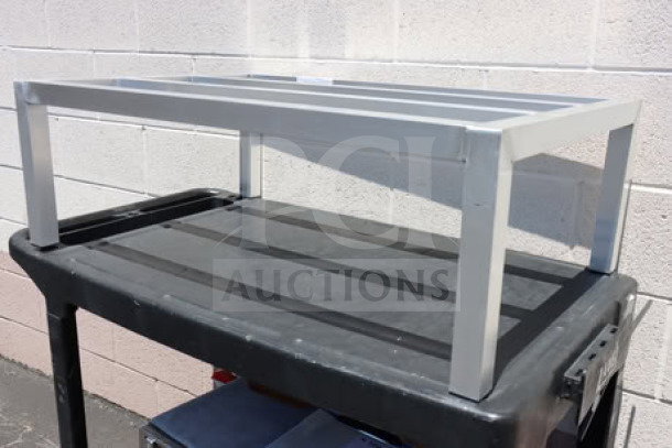 Regency 600DUN243612 aluminum dunnage rack, 36"x24"x12", 1715 lb. capacity, new with minor scratches, out of original packaging.