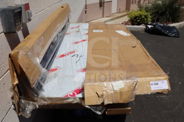 BRAND NEW Cooking Performance Group 351059006 Backsplash Assembly in damaged packaging. Compatible with S60 models.