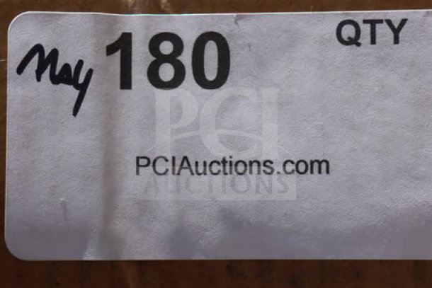 Regency three-bowl underbar sink with two drainboards in original packaging. Packaging damaged. Model 600B31014213.