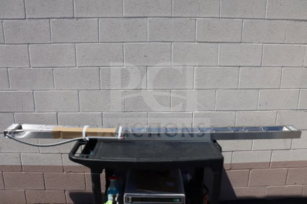 Hatco GR-96 Glo-Ray 96" stainless steel infrared warmer, brand new, out of box. Features infinite controls, 240V, 1,725W. S/N: 7059292605.