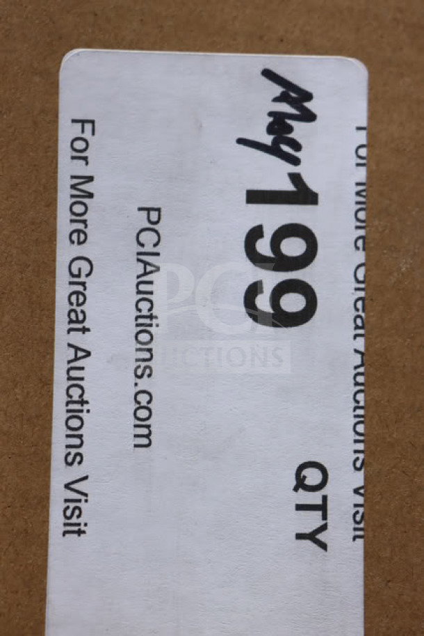Brand new Regency 600UT3096S adjustable stainless steel work table undershelf for 30" x 96" tables, 18 gauge. Packaging damaged.