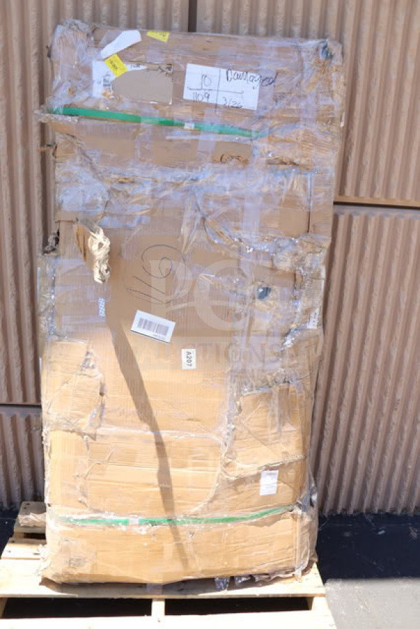 Lavex 600PFT3060HD 30"x60" steel platform truck, 2,500 lb capacity. Original packaging ripped, item brand new inside.