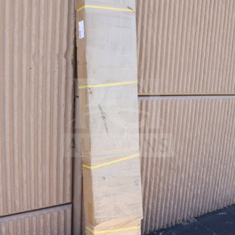 Regency Space Solutions 600LC16122KG locker, 6 tier, unassembled, box damaged. Gray, 12"x12"x78". Brand new.