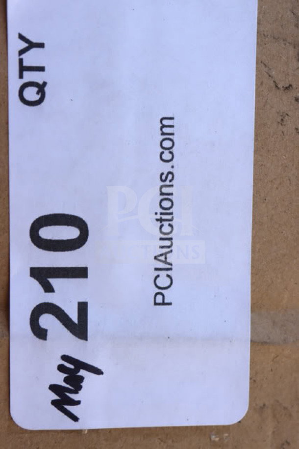Regency Space Solutions 600LC16122KG gray locker, 12"x12"x78", unassembled. Box damaged. Tag shows quantity "210", PCI Auctions.