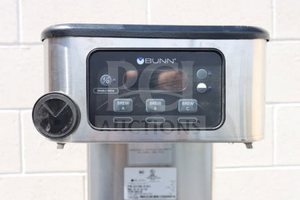 Bunn 53100.0101 BrewWISE ICB-DV coffee brewer control panel, stainless steel, brand new condition.