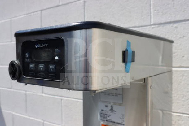 Bunn 53100.0101 BrewWISE ICB-DV stainless steel coffee brewer, dual voltage, brand new with minor scratches.