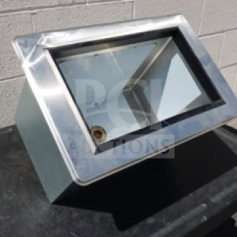 Advance Tabco D-12-IBL-X Drop-In Ice Bin, 12"x18", 23 lb capacity, stainless steel, scratch-n-dent condition.