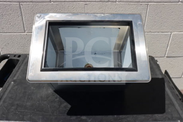 Advance Tabco D-12-IBL 12x18" drop-in ice bin, scratch-n-dent, 23 lb capacity, stainless steel, brand new condition.