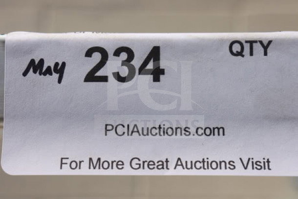 Channel 412A-DOR aluminum bun pan oven rack with 30-pan capacity, double section, brand new with minor scratches and dents.