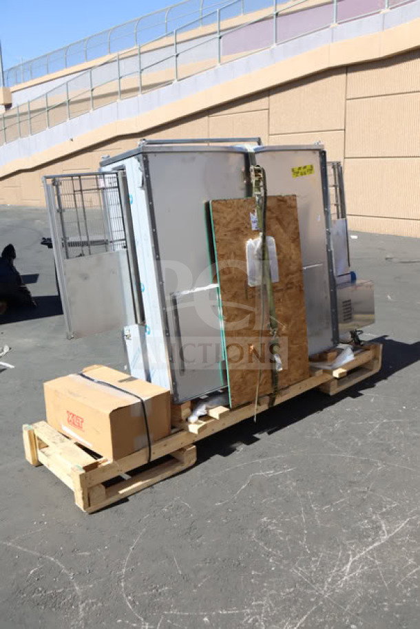 Brand new XLT 3255 H Series conveyor oven. 32" wide, 55" chamber. Scratch-n-dent condition. Natural gas, serial #141445-0-3-2020.