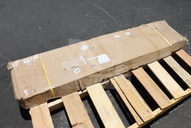 BRAND NEW Regency Space Solutions 600LC16125KK 6 Tier Locker, unassembled. Box severely ripped, 12"x15"x78".