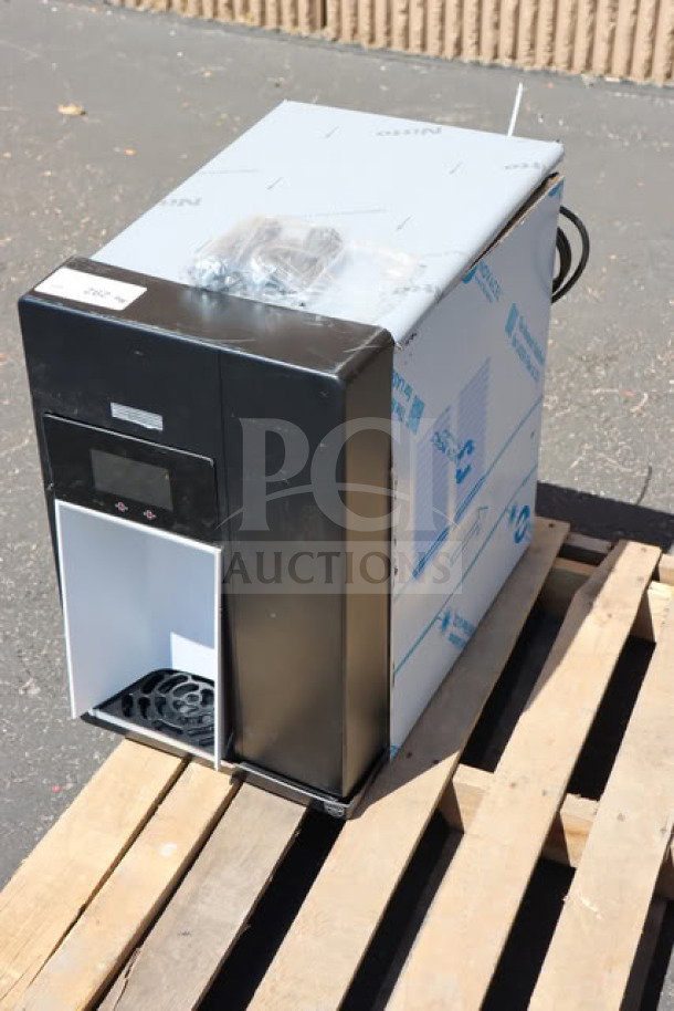 BRAND NEW Follett 15CI114A-IW-CL-ST-00 countertop ice maker and water dispenser, 15 lb. bin, 115V, scratch-n-dent condition.