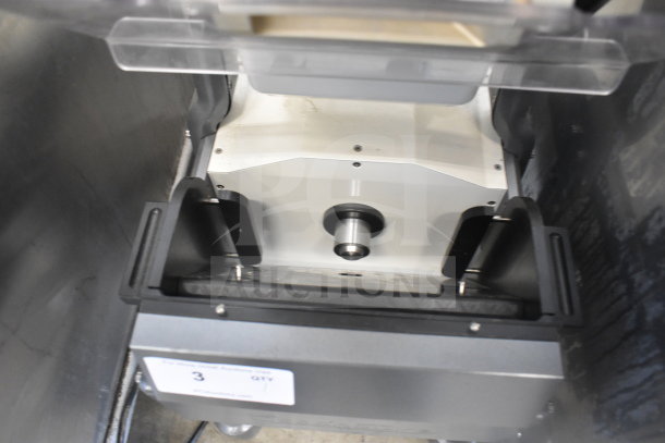 2021 Goodnature X-1 Mini cold pressed juicer, countertop model, 120V, 1 phase, excellent condition, industrial build.