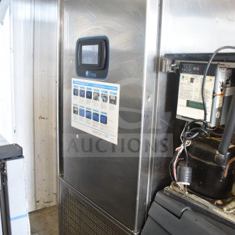 2021 Desmon GBF-15+ETL stainless steel commercial blast chiller shock freezer, 4 probes, 220V, 3-phase, excellent condition.