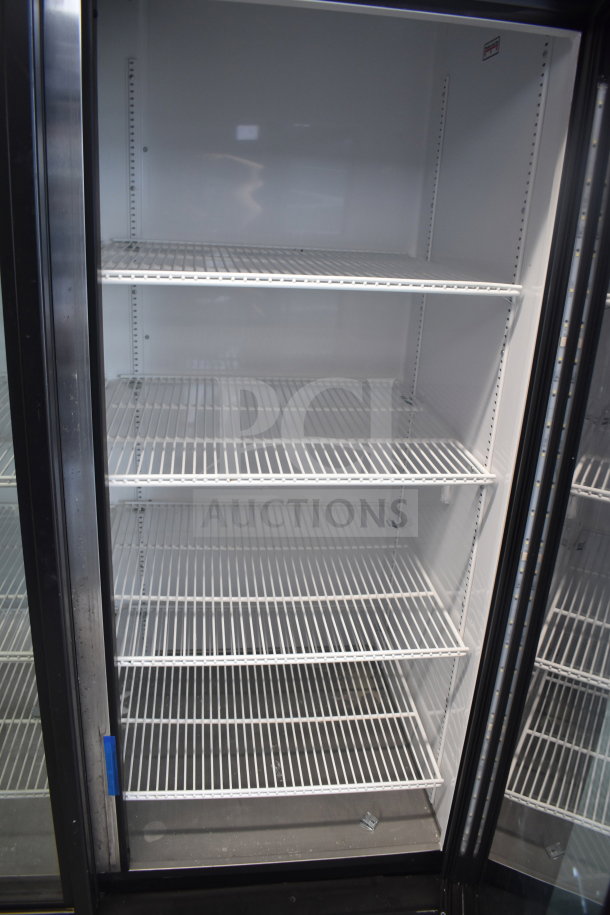 2019 True GDM-72-HC 3 Door Cooler, 115V, 1 Phase. Tested, working. Spacious interior with adjustable shelves.