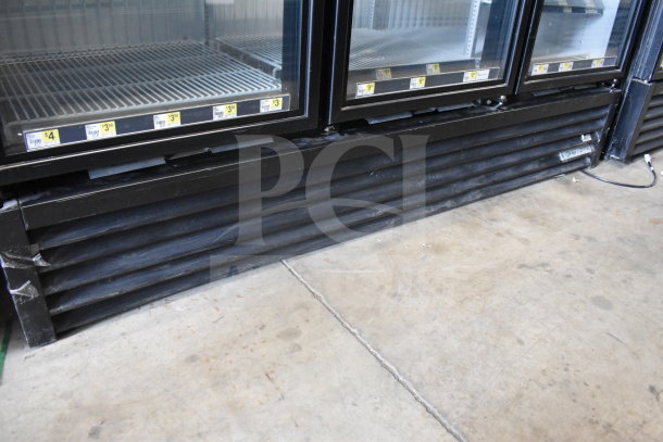 2017 True GDM-72F-HC 3-door reach-in freezer, commercial-grade, tested, working, 115/208-230V, 1 Phase.