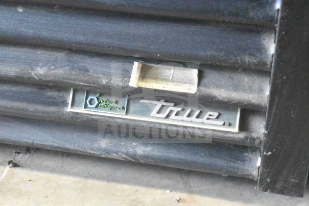 2017 True GDM-49-HC Commercial Cooler. Features 2 doors, 115 volts, 1 phase. Tested, working condition. True logo visible.