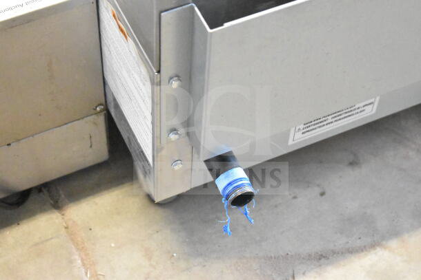 2025 Vesta C36TGG commercial countertop gas griddle, 90,000 BTU, visible gas connector, stainless steel body.
