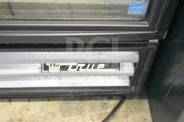 True GDM-12 Reach In Cooler Merchandiser, single door, 115V, 1 phase; Energy Star rated. Visible label and branding.