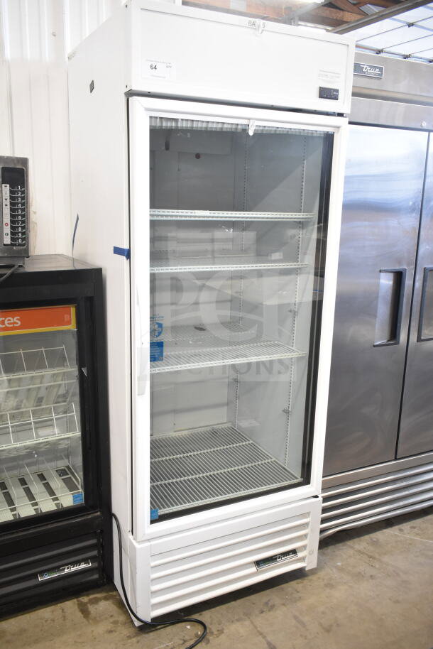 2021 True TSCI-600R-G-PH commercial cooler; single glass door, reach-in style, 115 volts, 1 phase, excellent condition.