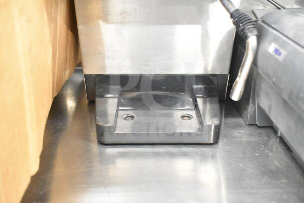Jura 118 Countertop Espresso Machine with steam wand, in used condition, stainless steel, 120V, 1 Phase.