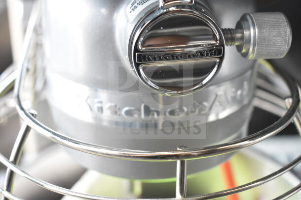 KitchenAid KSMC895CU 8 Qt. Contour Silver Mixer, bowl lift, brand new with scratch and dent, features bowl guard.