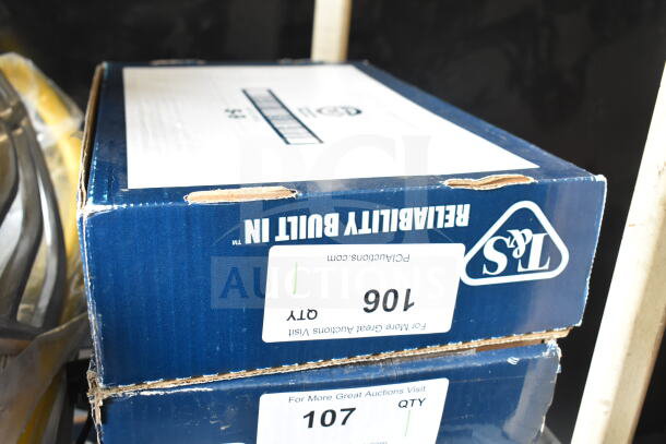 BRAND NEW SCRATCH AND DENT! T&S B-0591 24" deck mounted pot filler faucet, visible box damage, labeled reliable build.