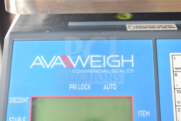 AvaWeigh 334PCSP30 30 lb. Digital WiFi Price Computing Scale with Thermal Label Printer, brand new, model detail.