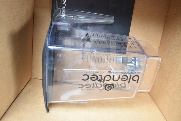 Blendtec Connoisseur 825 blender, brand new, 3.8 hp, with sound enclosure and two 90 oz. WildSide+ jars.