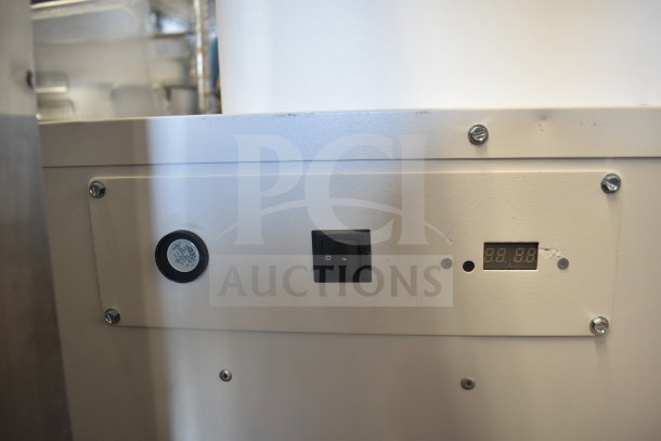 Johnson Controls Isoclean CM air filter panel with power switch and digital display. 120 Volts, 1 Phase.